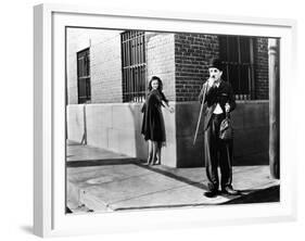 Chaplin: Modern Times, 1936-Daniel R. Fitzpatrick-Framed Giclee Print