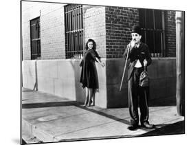 Chaplin: Modern Times, 1936-Daniel R. Fitzpatrick-Mounted Giclee Print