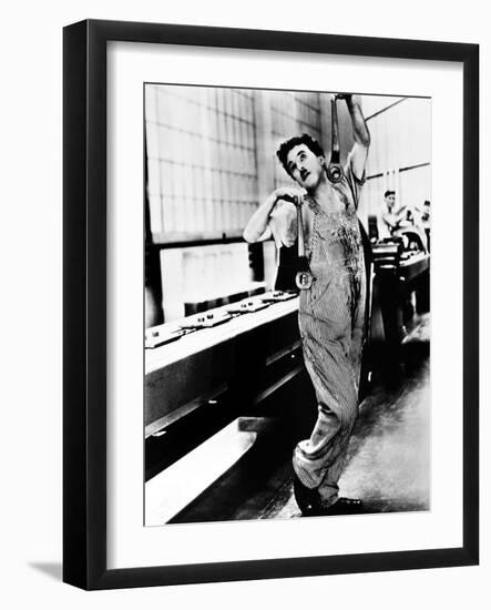 Chaplin: Modern Times, 1936-null-Framed Giclee Print