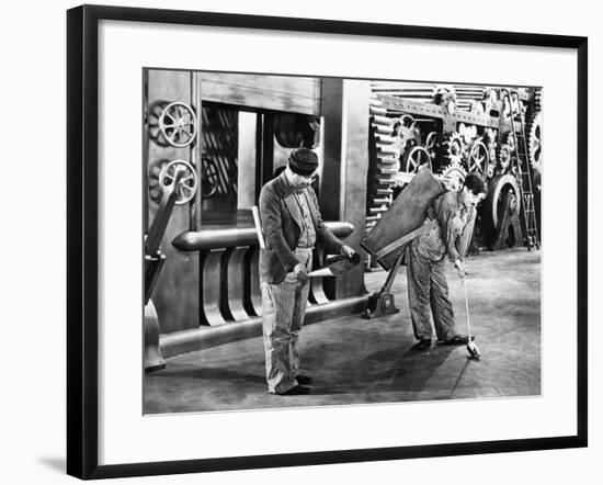 Chaplin: Modern Times, 1936-null-Framed Giclee Print