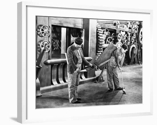 Chaplin: Modern Times, 1936-null-Framed Giclee Print