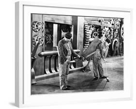 Chaplin: Modern Times, 1936-null-Framed Giclee Print