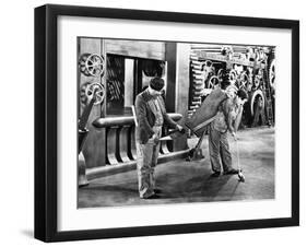 Chaplin: Modern Times, 1936-null-Framed Giclee Print