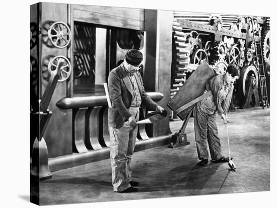 Chaplin: Modern Times, 1936-null-Stretched Canvas