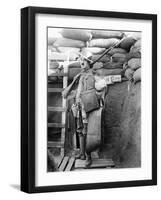 Chaplin: Shoulder Arms-null-Framed Giclee Print