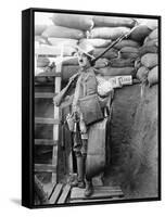 Chaplin: Shoulder Arms-null-Framed Stretched Canvas