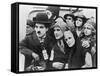 Chaplin: 'The Immigrant'-null-Framed Stretched Canvas