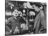 Chaplin: 'The Pawnshop'-null-Stretched Canvas
