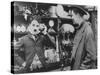 Chaplin: 'The Pawnshop'-null-Stretched Canvas