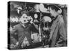 Chaplin: 'The Pawnshop'-null-Stretched Canvas