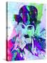 Chaplin Watercolor-Anna Malkin-Stretched Canvas