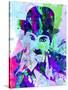 Chaplin Watercolor-Anna Malkin-Stretched Canvas