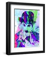 Chaplin Watercolor-Anna Malkin-Framed Art Print