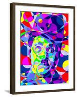 Chaplin-Cristian Mielu-Framed Art Print