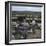 Chapman and Clark Outside the Lotus Team Bus, French Grand Prix, Clermont-Ferrand, France, 1965-null-Framed Photographic Print