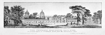 Greenwich Park, Greenwich, London, 1835-Chapman & Co-Giclee Print