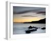 Chapman's Pool at Dusk, Dorset, UK-Ross Hoddinott-Framed Photographic Print