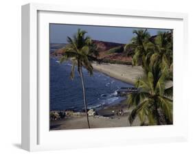 Chapora Fort and Beach, Goa, India-Alain Evrard-Framed Photographic Print