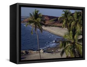 Chapora Fort and Beach, Goa, India-Alain Evrard-Framed Stretched Canvas