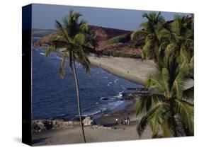 Chapora Fort and Beach, Goa, India-Alain Evrard-Stretched Canvas