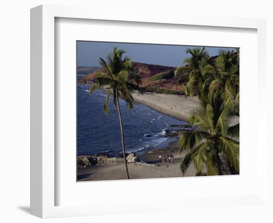 Chapora Fort and Beach, Goa, India-Alain Evrard-Framed Photographic Print