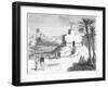 Chappe's Aerial Telegraph System, Algeria, Mid-19th Century-null-Framed Giclee Print