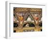 Chapter House Decoration Depicting Carthusian Monks and Virtues-Belisario Corenzio-Framed Giclee Print