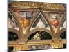 Chapter House Decoration Depicting Carthusian Monks and Virtues-Belisario Corenzio-Mounted Giclee Print