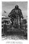 Christopher Columbus Statue, Colón, Panama, 19th Century-Chapuis-Stretched Canvas