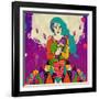 Char-Diela Maharanie-Framed Art Print