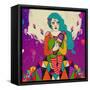 Char-Diela Maharanie-Framed Stretched Canvas