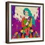 Char-Diela Maharanie-Framed Art Print