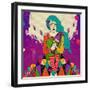 Char-Diela Maharanie-Framed Art Print