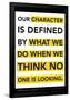 Character Defined-Gerard Aflague Collection-Framed Poster