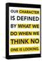 Character Defined-Gerard Aflague Collection-Framed Stretched Canvas