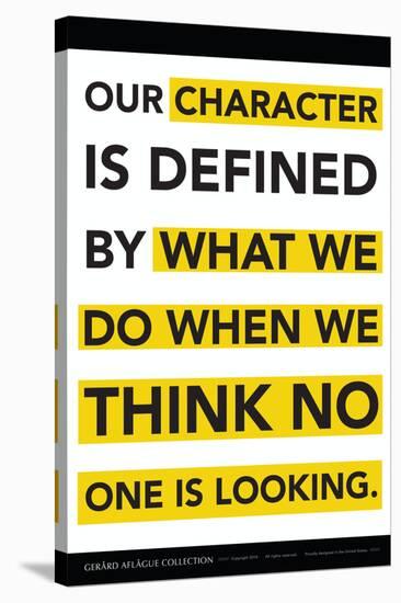 Character Defined-Gerard Aflague Collection-Stretched Canvas