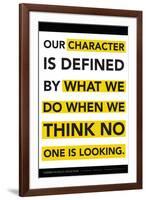 Character Defined-Gerard Aflague Collection-Framed Art Print