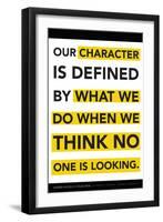 Character Defined-Gerard Aflague Collection-Framed Art Print