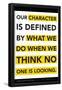 Character Defined-Gerard Aflague Collection-Framed Poster