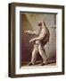 Character from the Commedia Dell'Arte-Claude Gillot-Framed Giclee Print