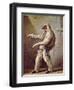 Character from the Commedia Dell'Arte-Claude Gillot-Framed Giclee Print