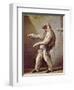 Character from the Commedia Dell'Arte-Claude Gillot-Framed Giclee Print