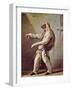 Character from the Commedia Dell'Arte-Claude Gillot-Framed Giclee Print