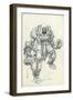 Character Pencils-Walter Simonson-Framed Art Print