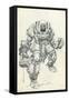Character Pencils-Walter Simonson-Framed Stretched Canvas