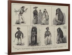 Character Sketches at Malta-null-Framed Giclee Print