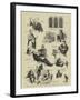 Character Sketches in the House of Commons During the Debate on the Vote of Censure-Sydney Prior Hall-Framed Giclee Print