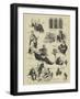 Character Sketches in the House of Commons During the Debate on the Vote of Censure-Sydney Prior Hall-Framed Giclee Print