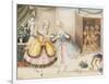 Characters from 'Cosi Fan Tutte' by Mozart, 1840-Johann Peter Lyser-Framed Giclee Print