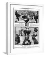 Characters from the Play Chantecler by Rostand, 1910-G. Larcher-Framed Art Print